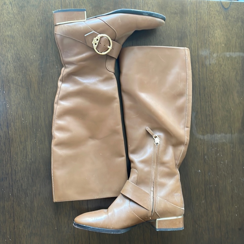 Tory Burch Size 8 Cognac Boots